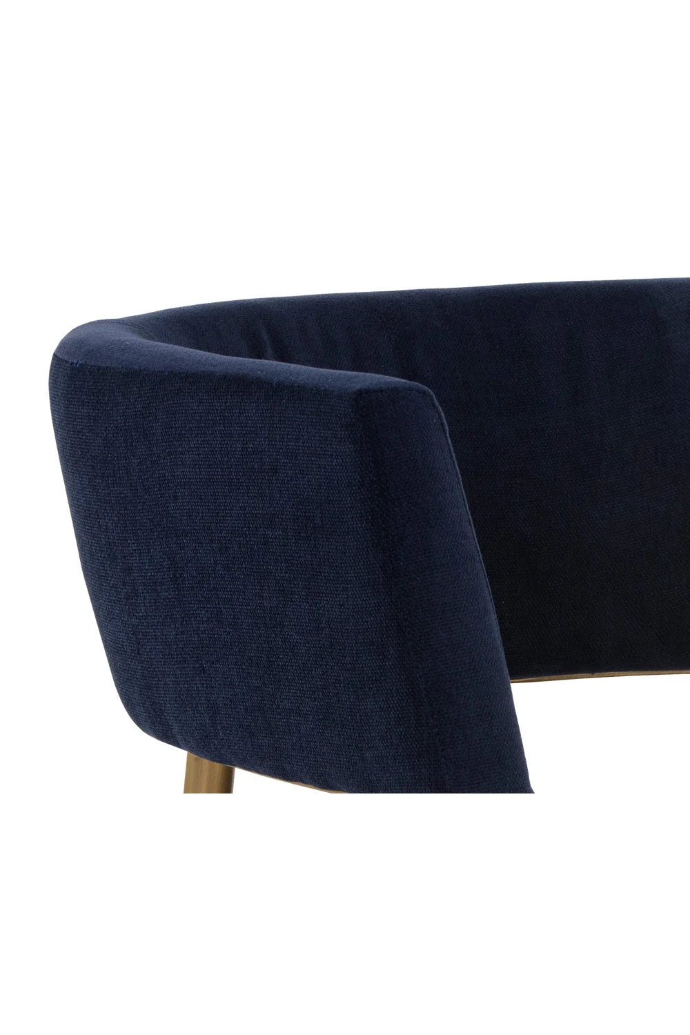 Luxury Antique Brass Lounge Chair Modern Italian Style for Villa