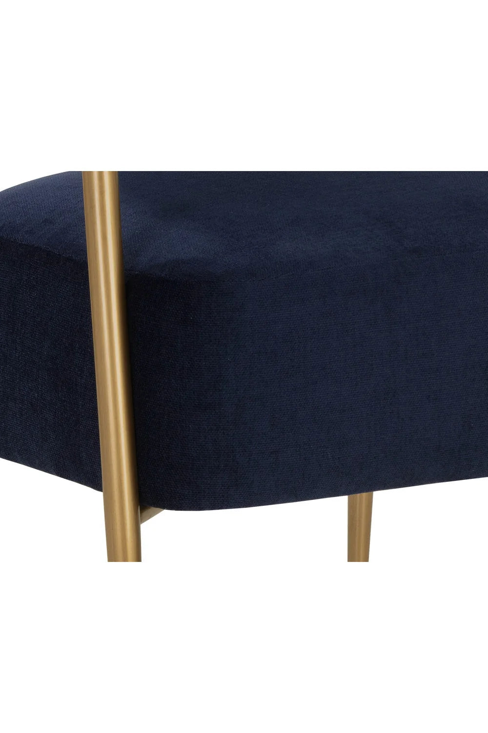 Luxury Antique Brass Lounge Chair Modern Italian Style for Villa