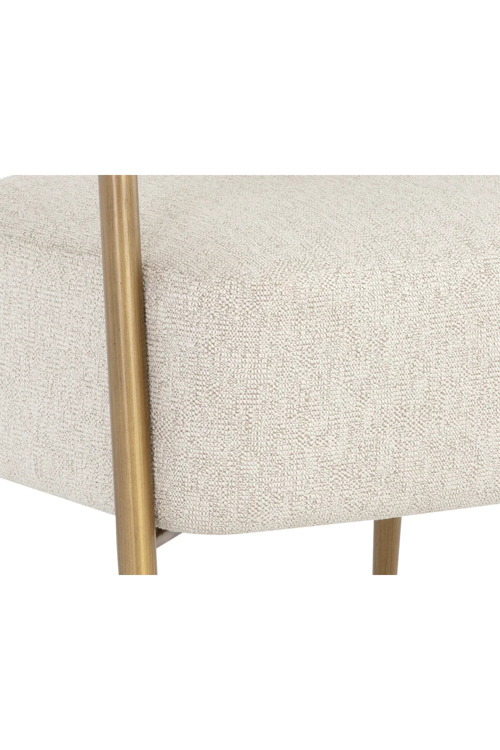 Luxury Antique Brass Lounge Chair Modern Italian Style for Villa