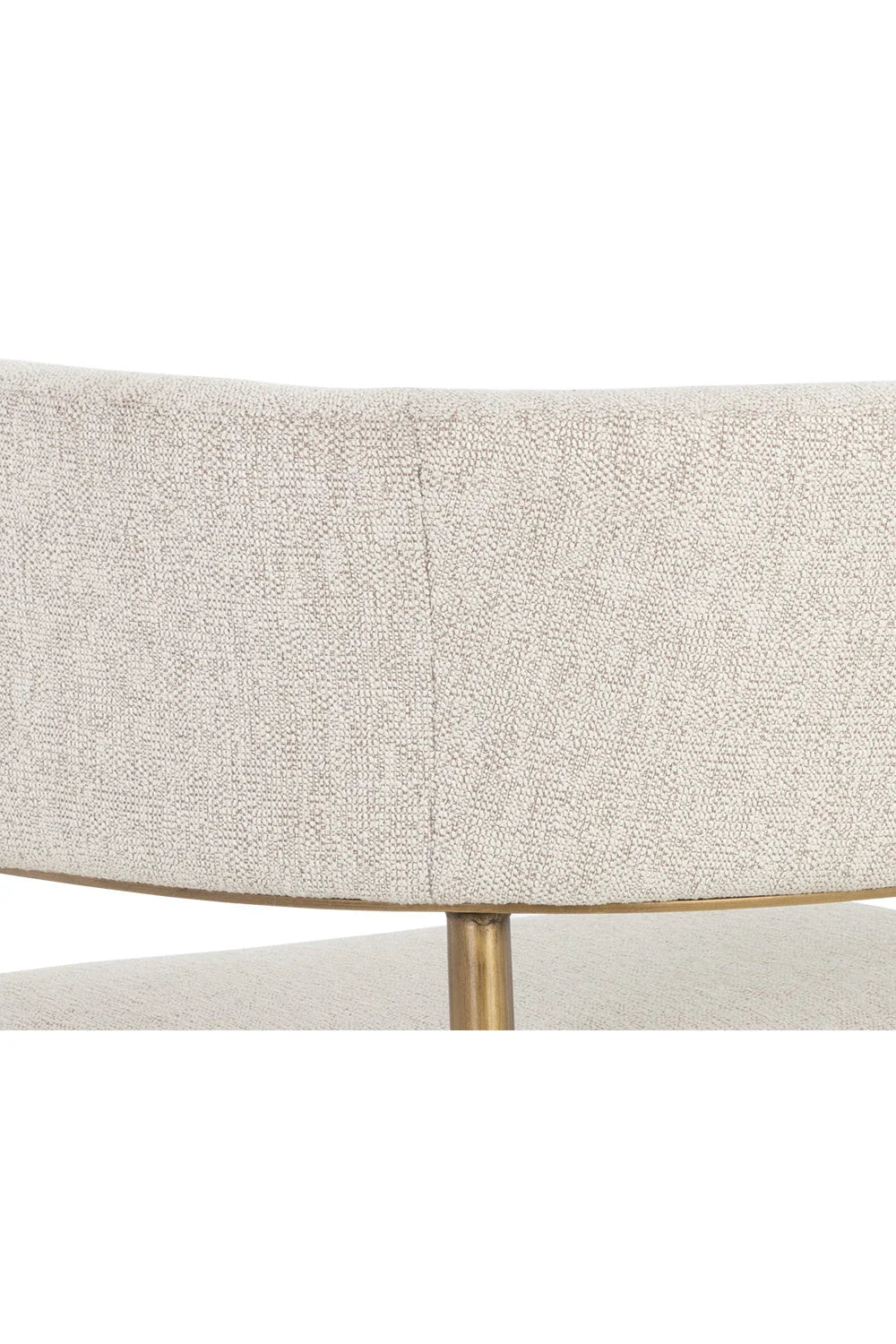 Luxury Antique Brass Lounge Chair Modern Italian Style for Villa