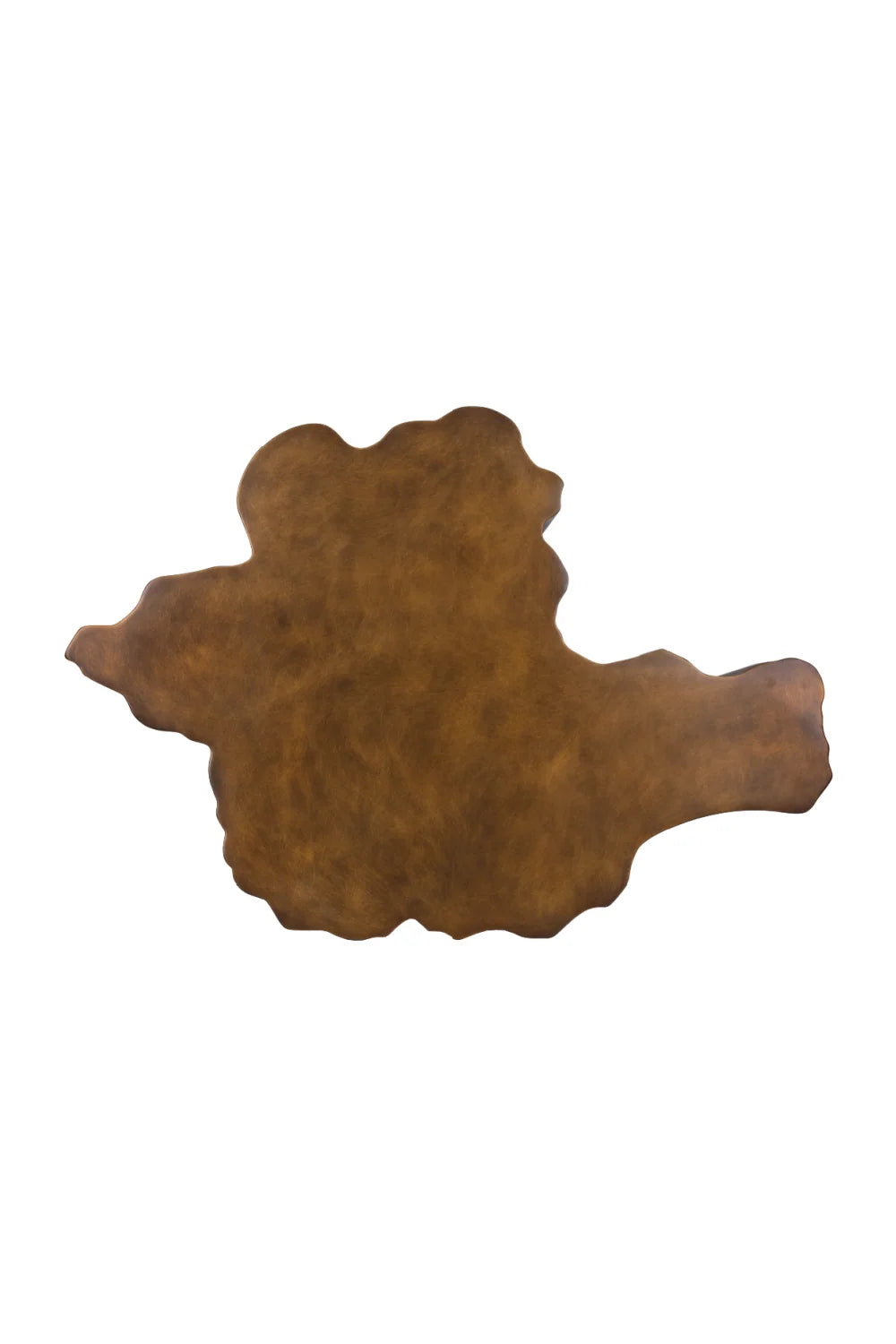 Luxury Antique Bronze Freeform Coffee Table Modern Italian Style for Villa