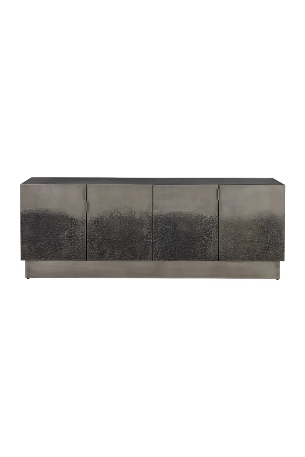 Luxury Antique Silver 4-Door Sideboard European Style for Villa