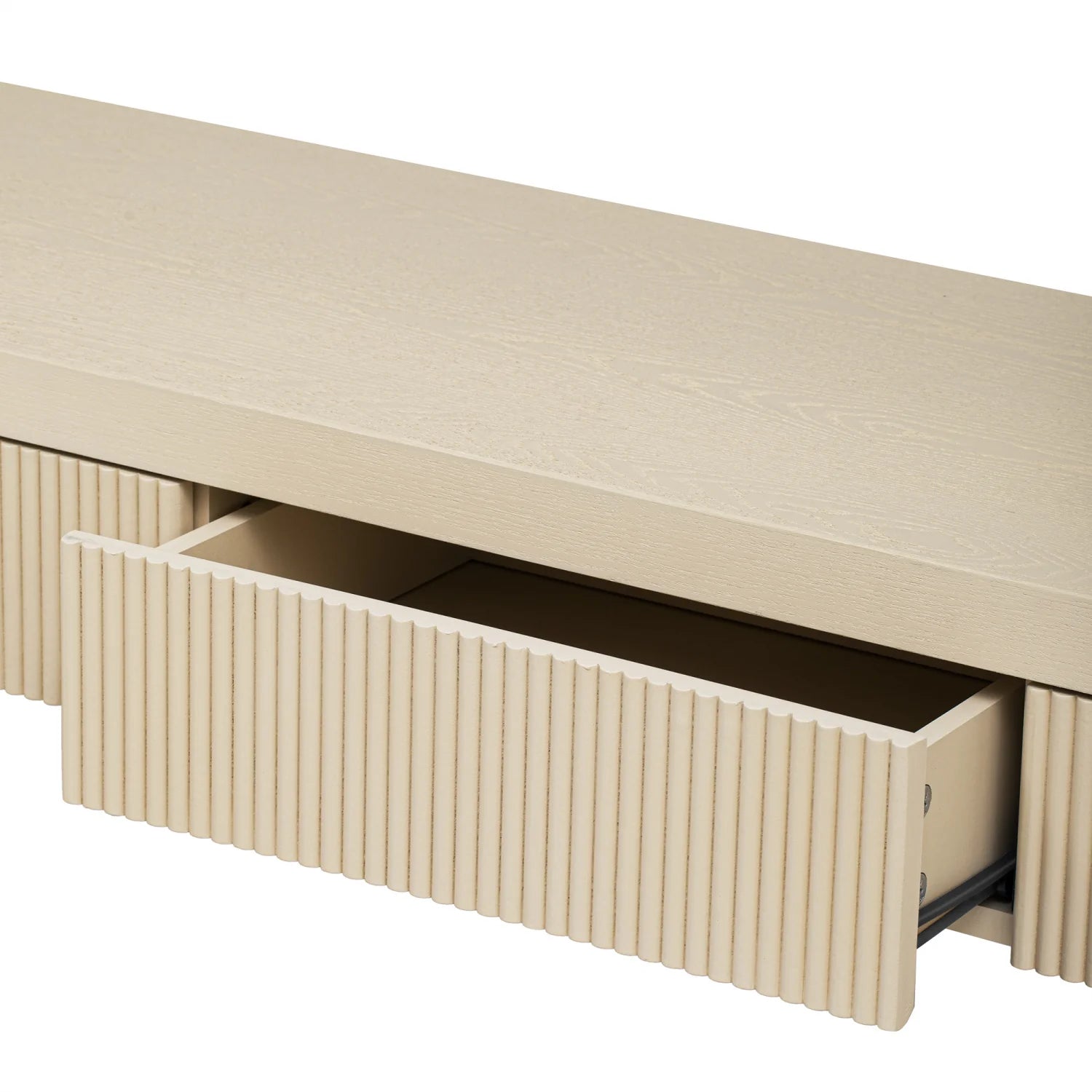 Luxury Apricot Rustic Wood Console Table Modern Italian Style for Villa