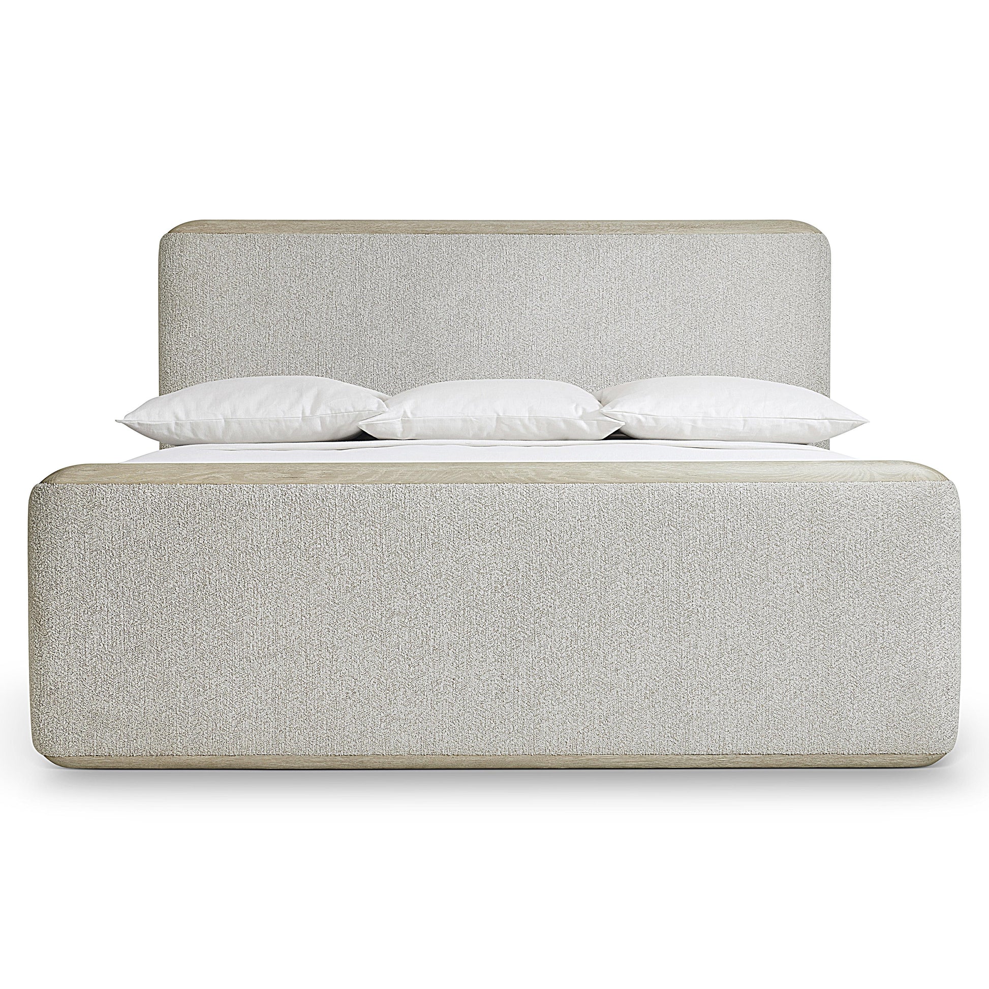 Luxury Arcadia Fabric Panel Bed Modern Italian Style for Villa