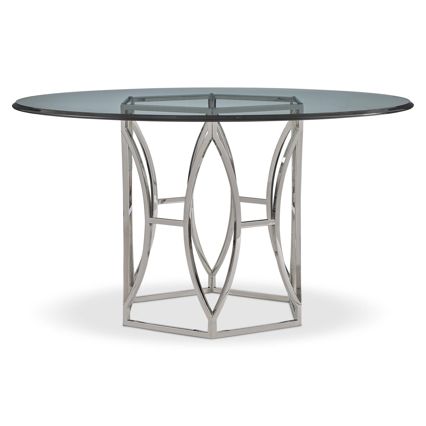 Luxury Argent Dining Table Modern Italian Style for Villa