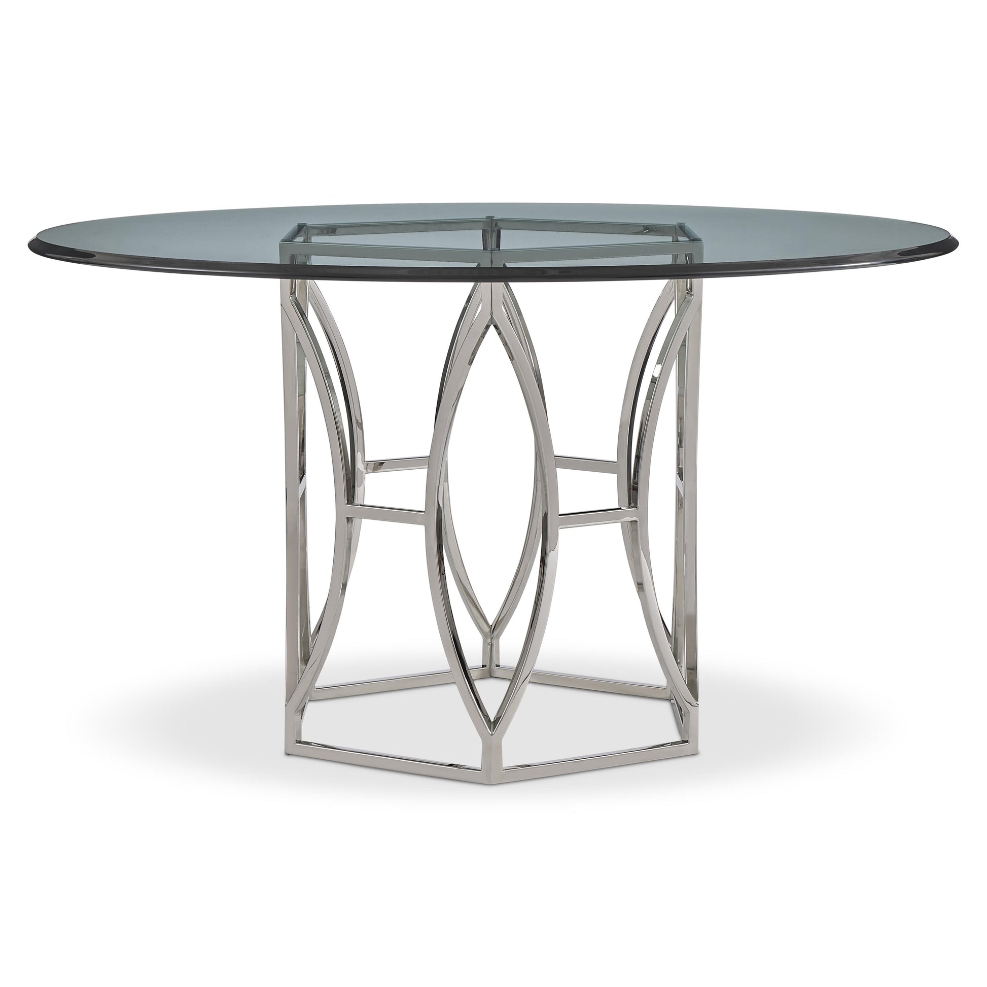 Luxury Argent Dining Table Modern Italian Style for Villa