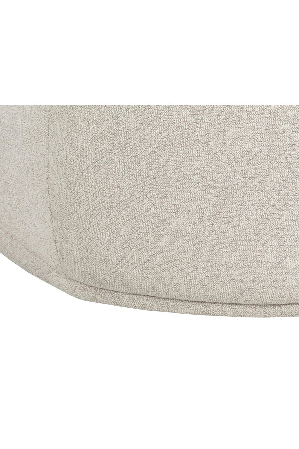 Luxury Armless Swivel Lounge Chair Modern Italian Style for Villa