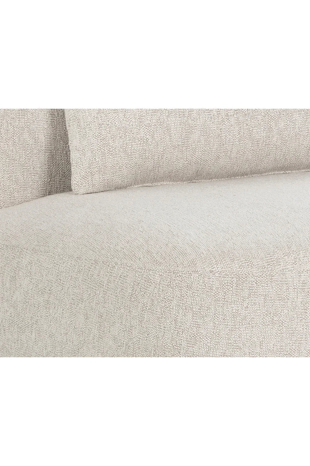 Luxury Armless Swivel Lounge Chair Modern Italian Style for Villa