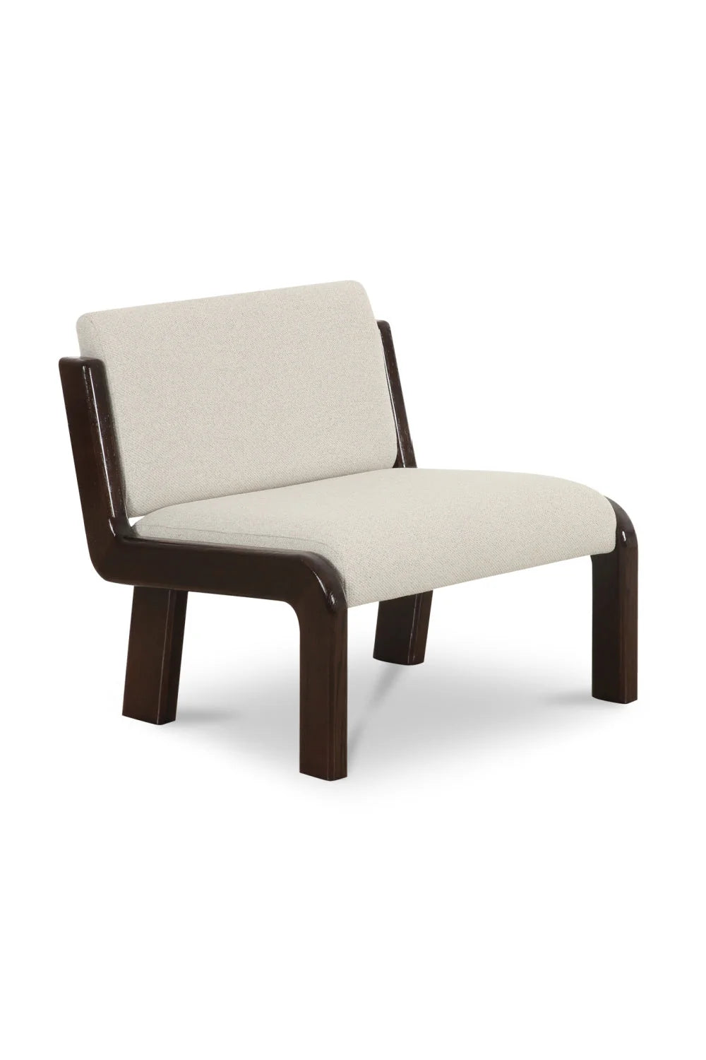 Luxury Ash Framed Lounge Chair Modern Italian Style for Villa