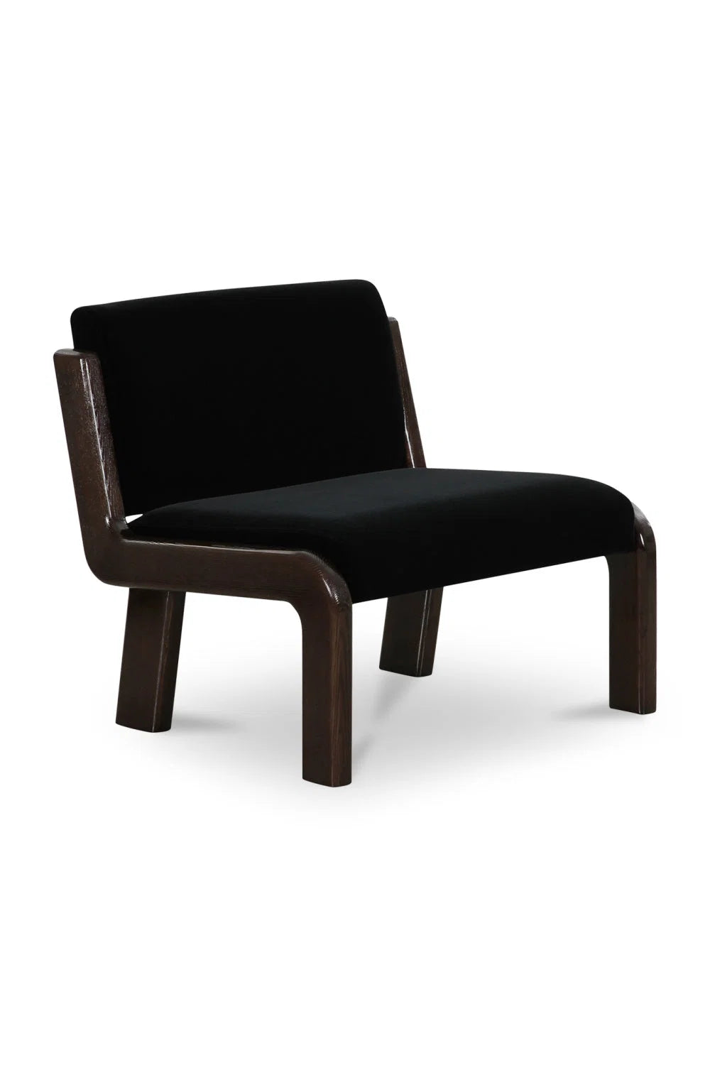 Luxury Ash Framed Lounge Chair Modern Italian Style for Villa