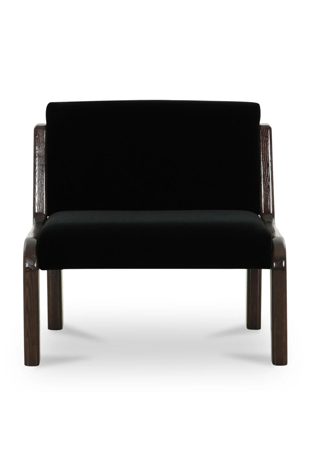 Luxury Ash Framed Lounge Chair Modern Italian Style for Villa