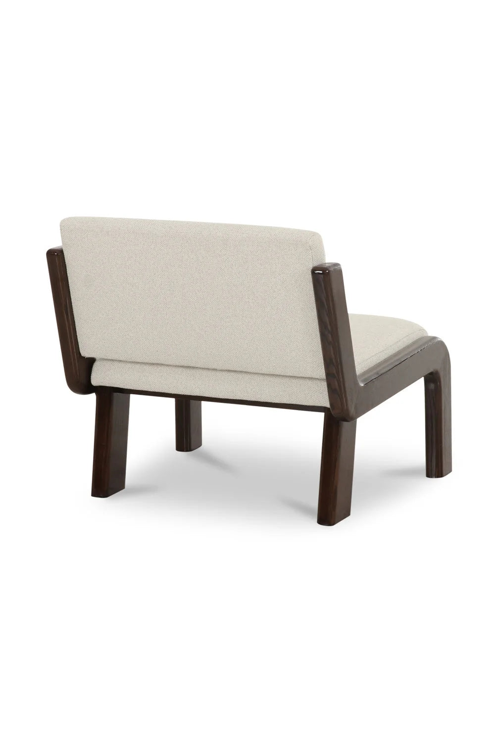 Luxury Ash Framed Lounge Chair Modern Italian Style for Villa
