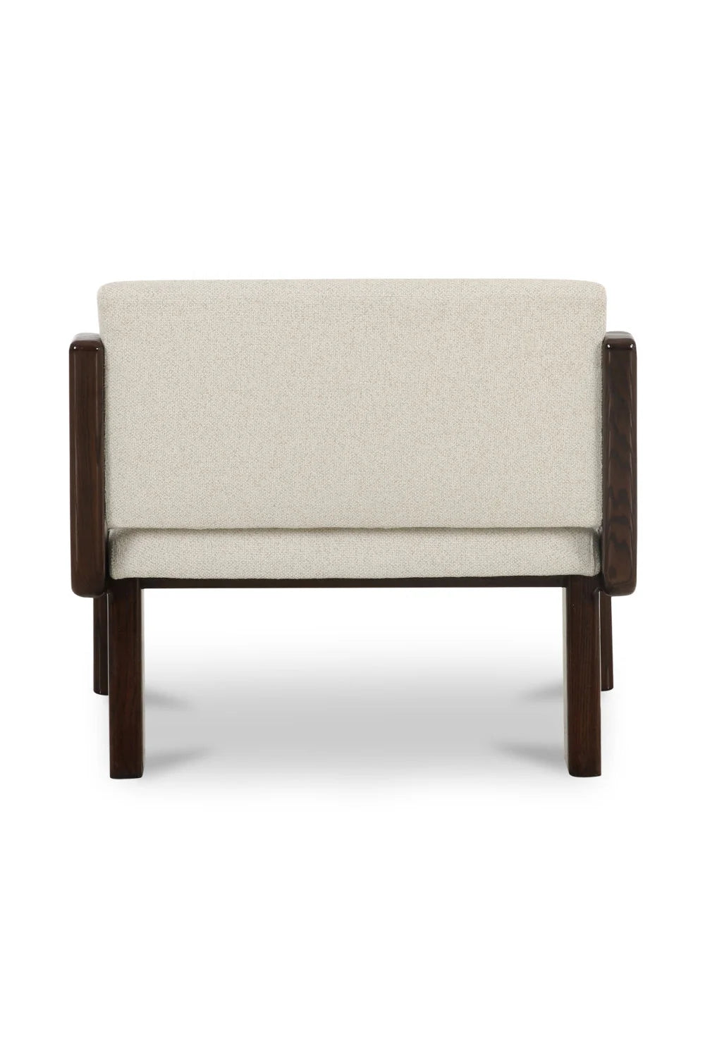 Luxury Ash Framed Lounge Chair Modern Italian Style for Villa