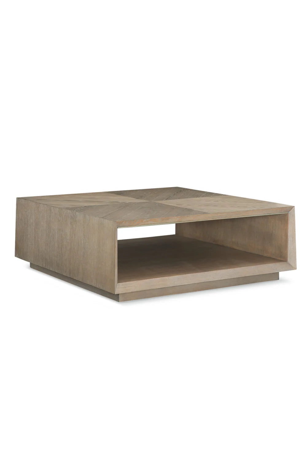 Luxury Ash Square Coffee Table Modern Italian Style for Villa