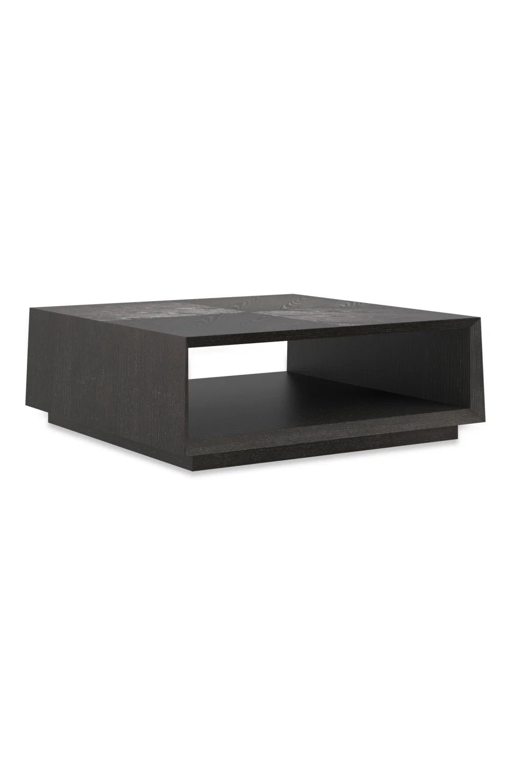 Luxury Ash Square Coffee Table Modern Italian Style for Villa
