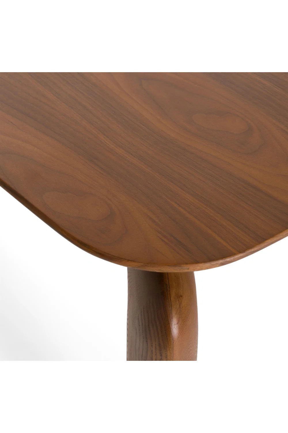 Luxury Ash Veneer Rectangular Dining Table Modern Italian Style for Villa