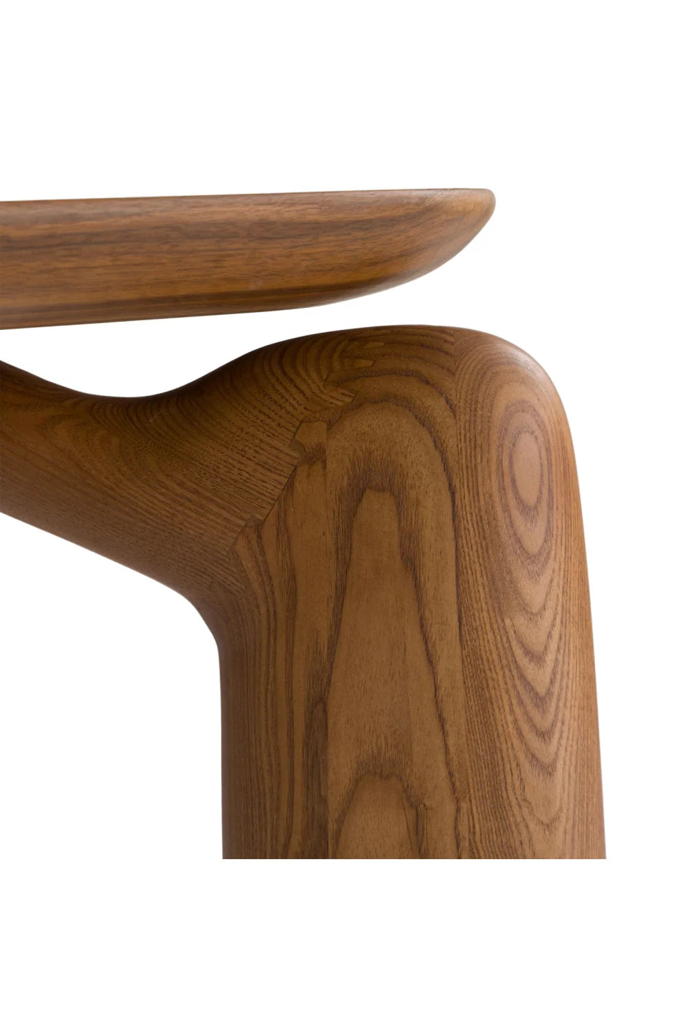 Luxury Ash Veneer Rectangular Dining Table Modern Italian Style for Villa
