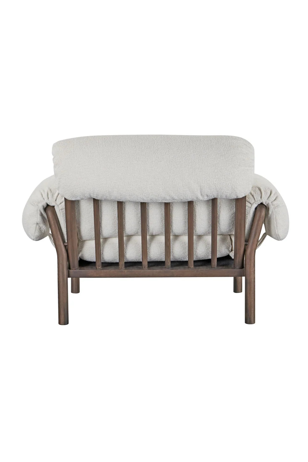 Luxury Ash Wood Lounge Chair Modern Italian Style for Villa