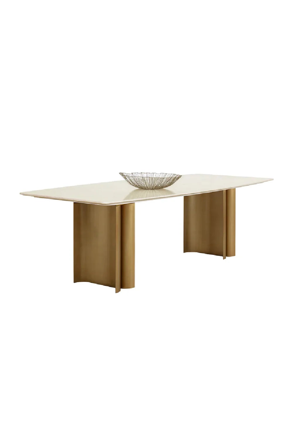 Luxury Astara Marble Dining Table Modern Italian Style for Villa