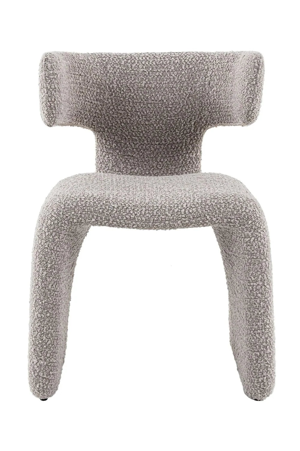 Luxury Asymmetrical Fabric Dining Chair European Style for Villa