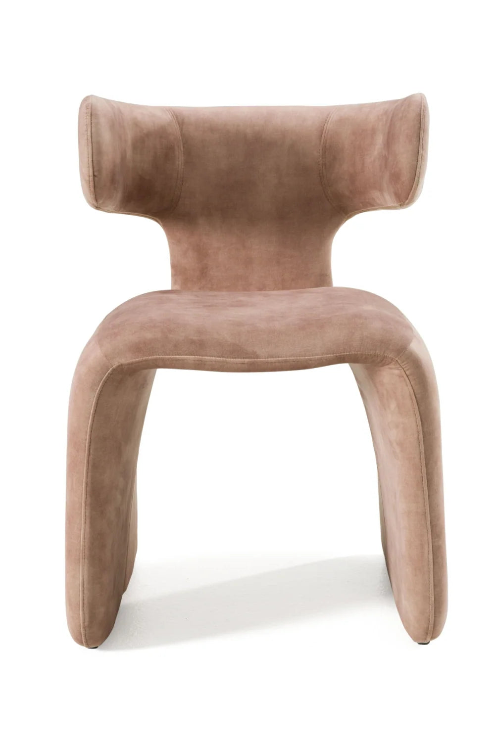 Luxury Asymmetrical Velvet Modern Dining Chair European Style for Villa