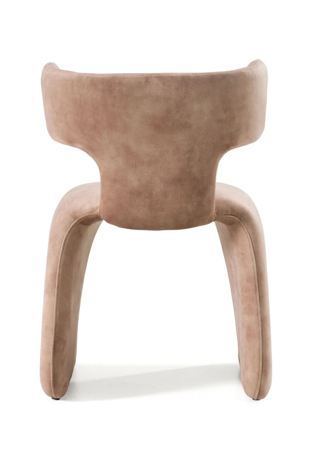 Luxury Asymmetrical Velvet Modern Dining Chair European Style for Villa