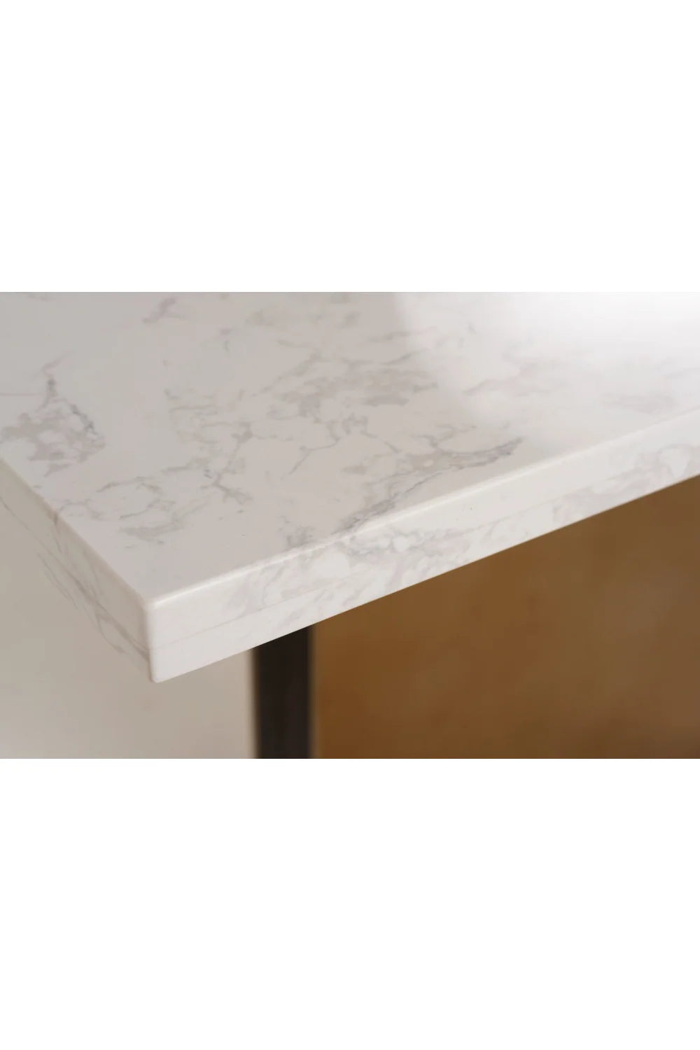 Luxury Auer Marble Rectangular Dining Table Modern Italian Style for Villa