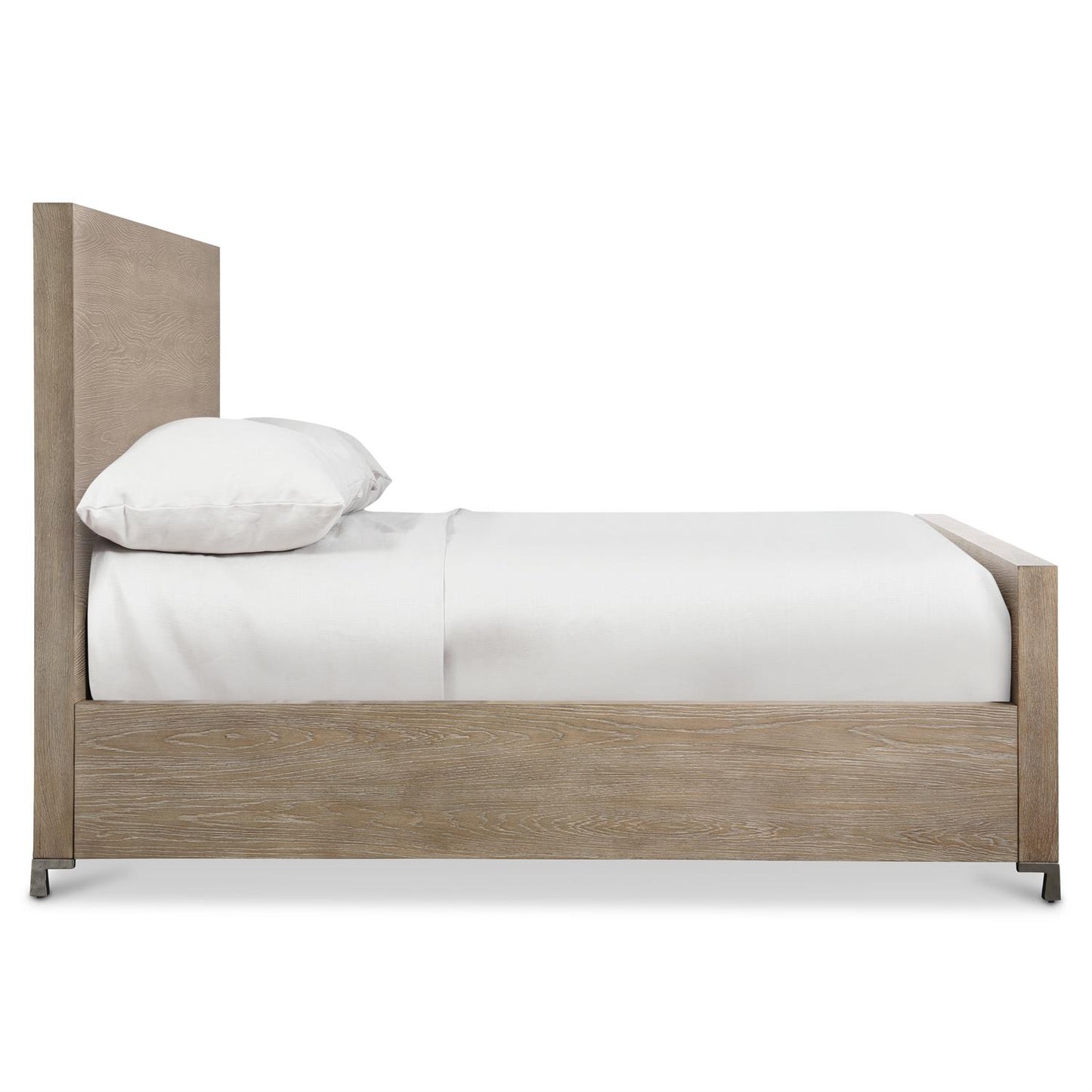 Luxury Aventura Wood Panel Bed Modern Italian Style for Villa