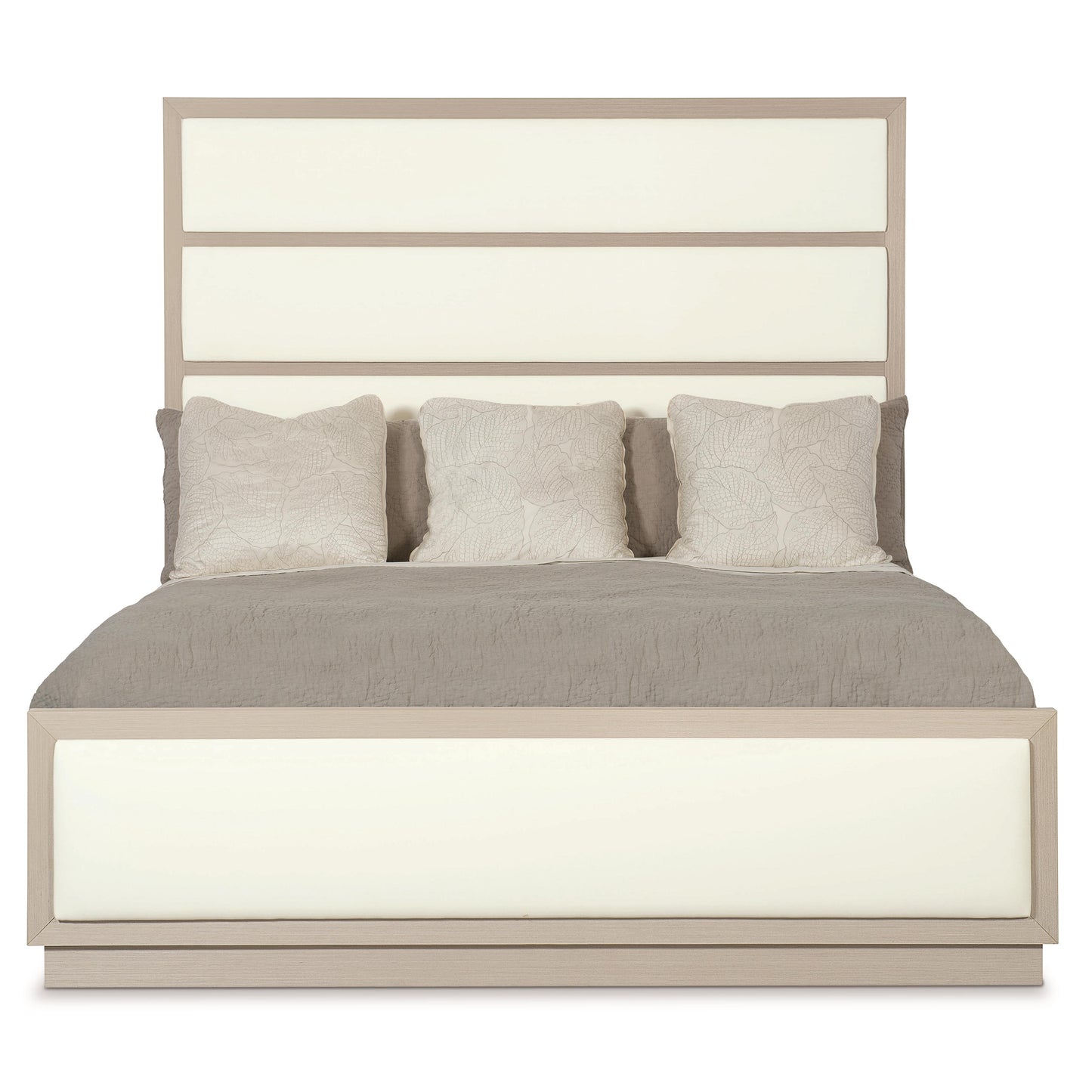 Luxury Axiom Fabric Panel Bed Modern Italian Style for Villa
