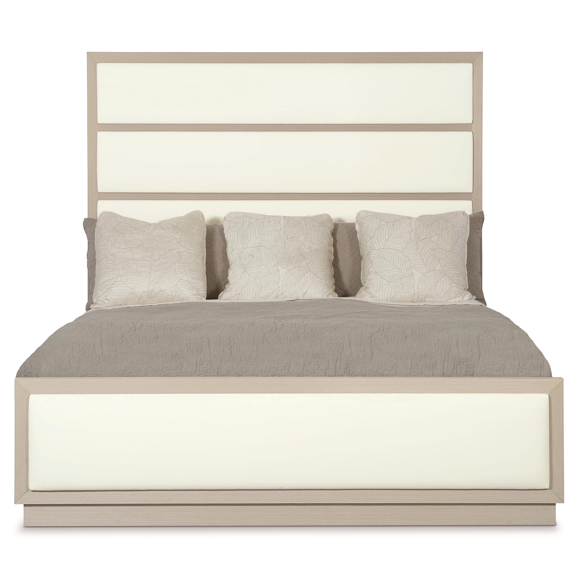 Luxury Axiom Fabric Panel Bed Modern Italian Style for Villa
