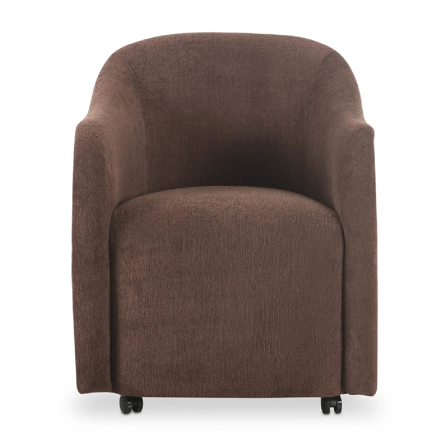 Luxury Barrel-Inspired Rolling Modern Dining Chair European Style for Villa