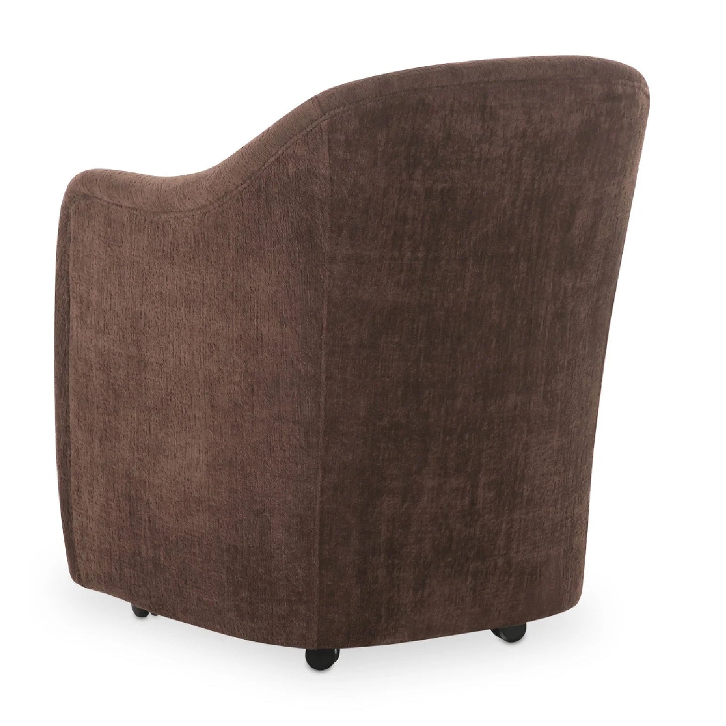 Luxury Barrel-Inspired Rolling Modern Dining Chair European Style for Villa