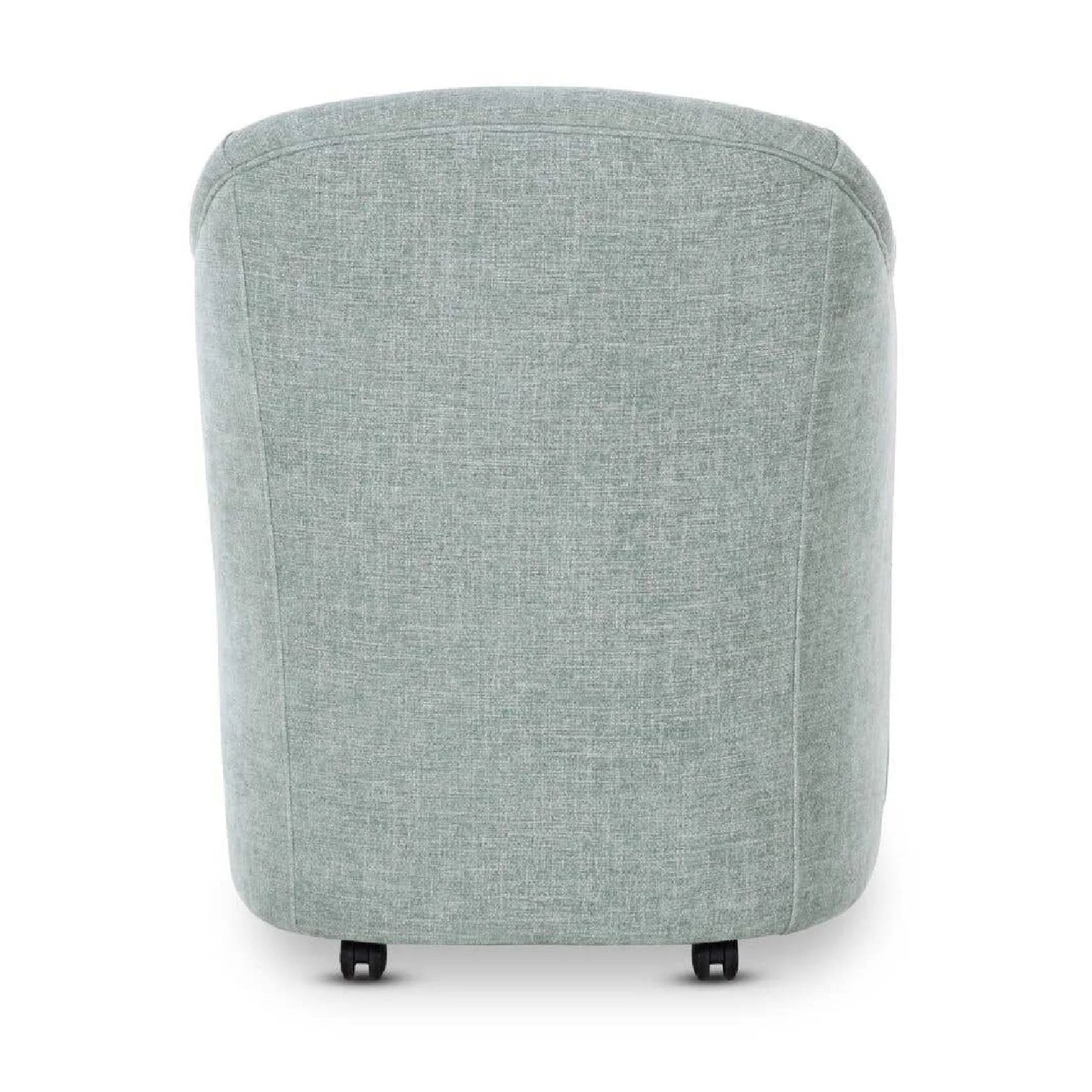 Luxury Barrel-Inspired Rolling Modern Dining Chair European Style for Villa