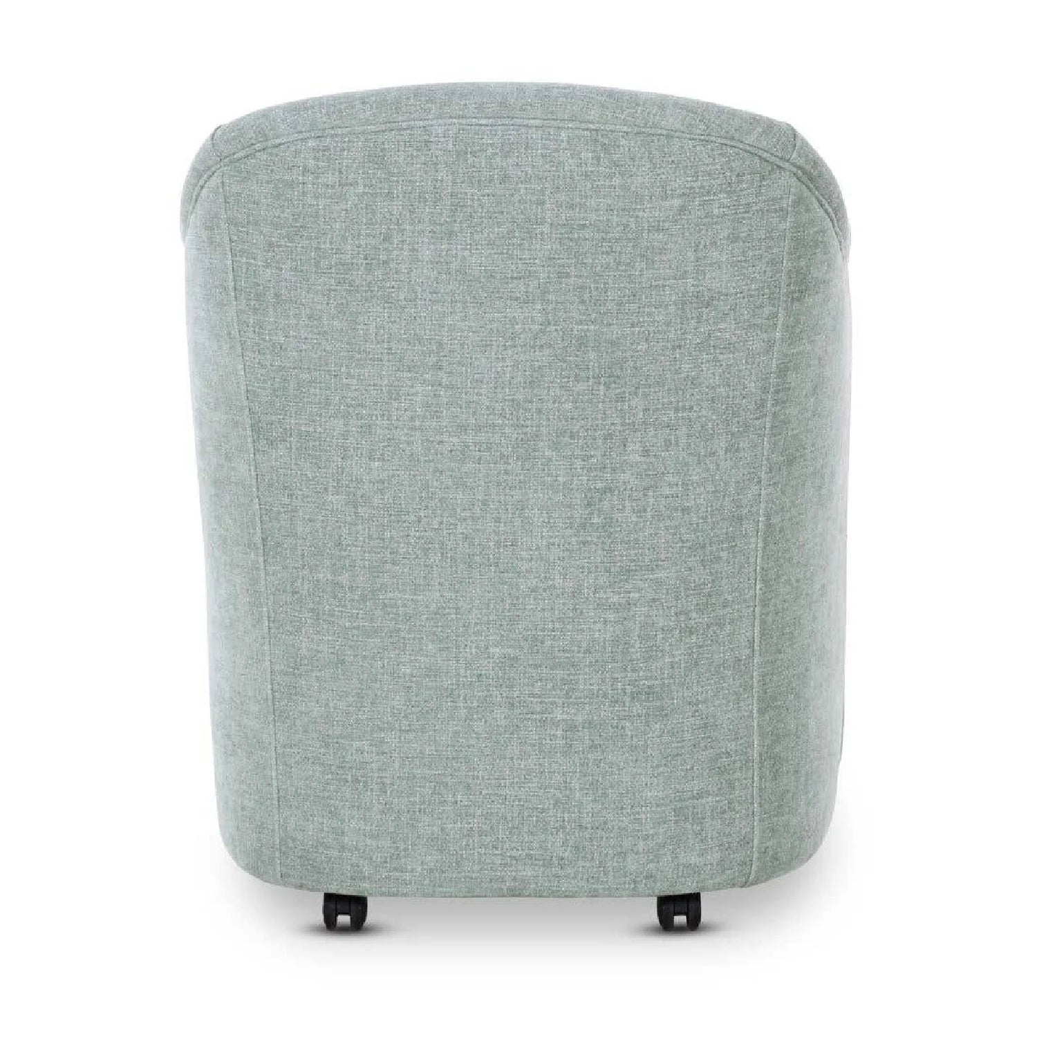 Luxury Barrel-Inspired Rolling Modern Dining Chair European Style for Villa