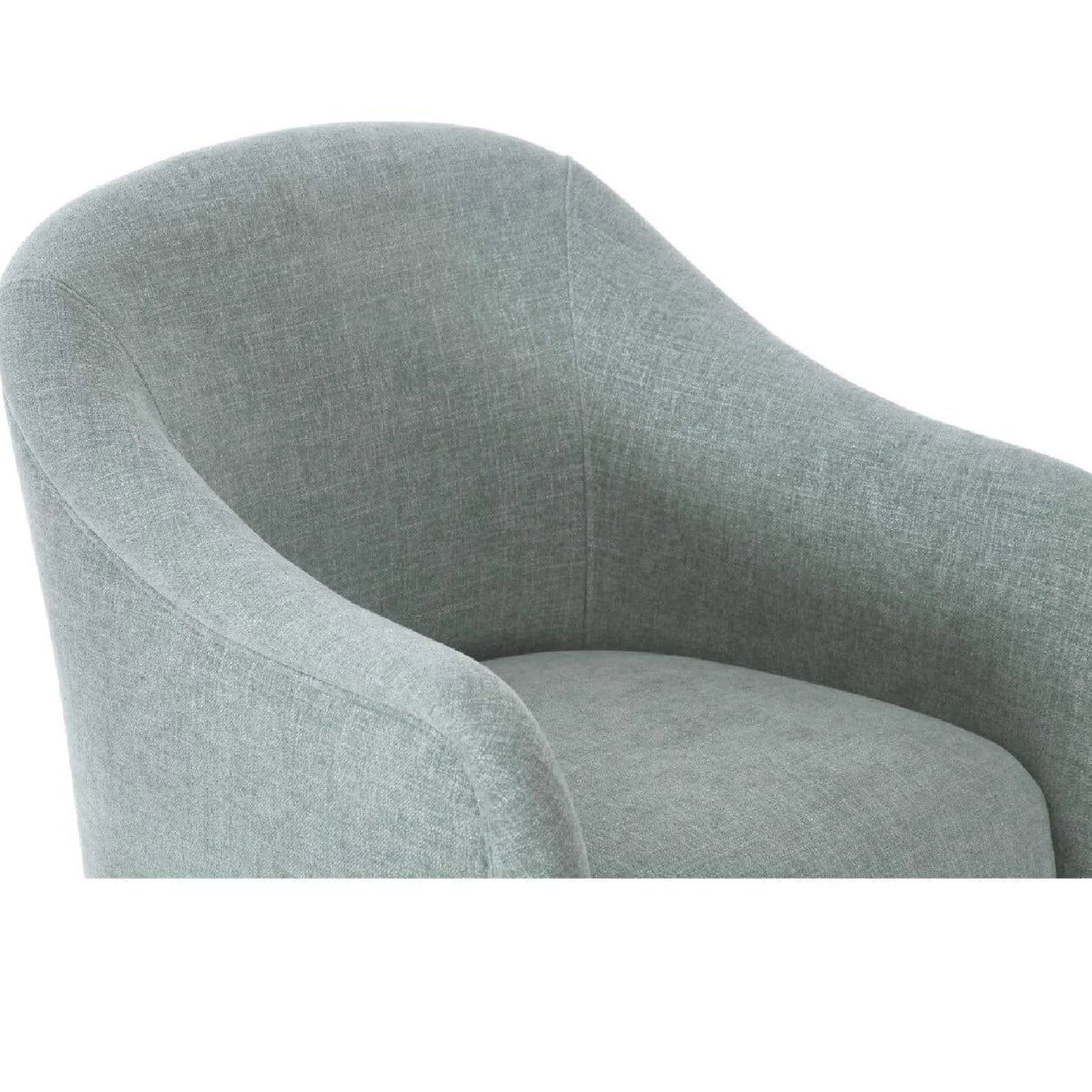 Luxury Barrel-Inspired Rolling Modern Dining Chair European Style for Villa