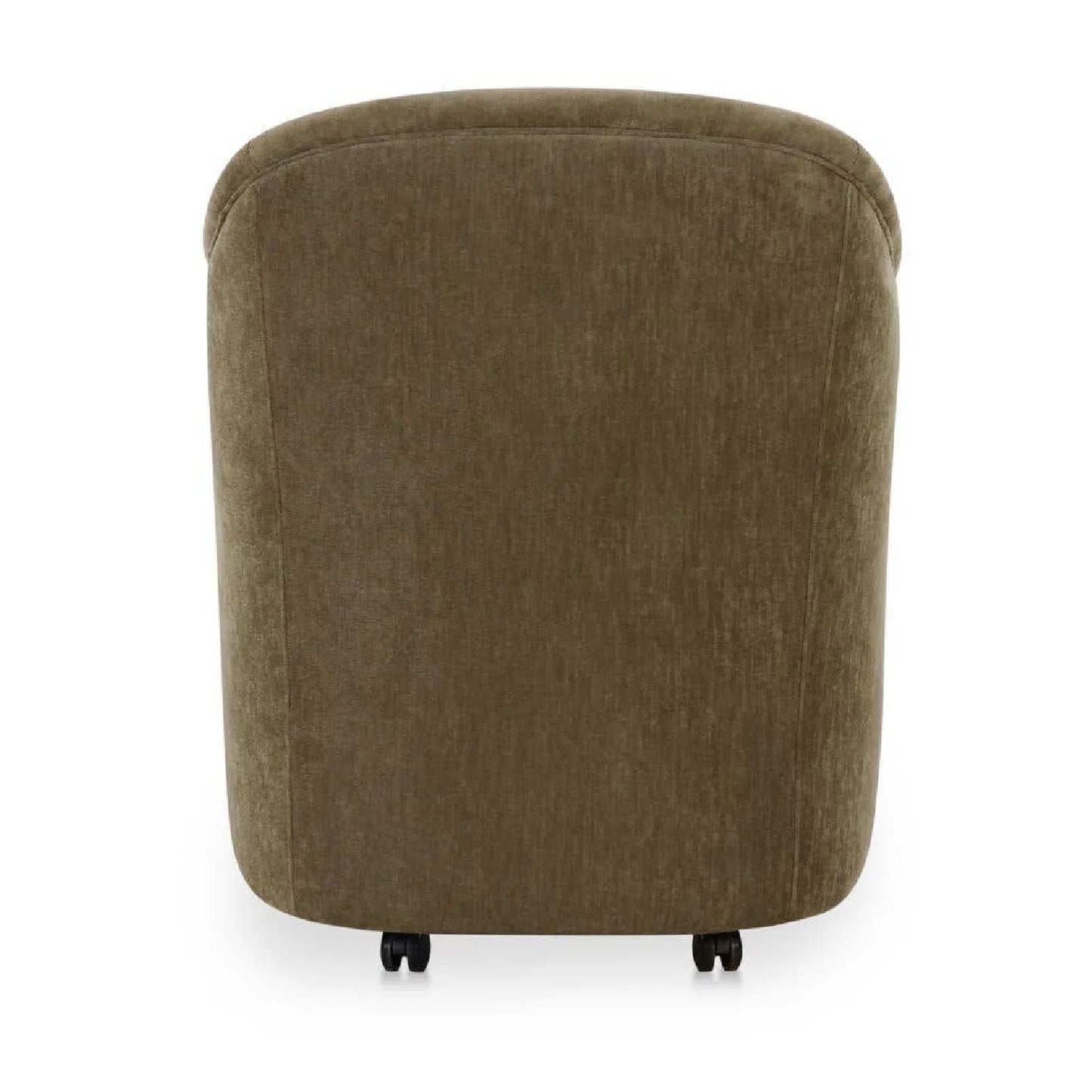 Luxury Barrel-Inspired Rolling Modern Dining Chair European Style for Villa