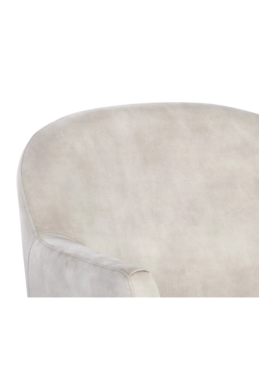 Luxury Barrel Swivel Lounge Chair Modern European Style for Villa
