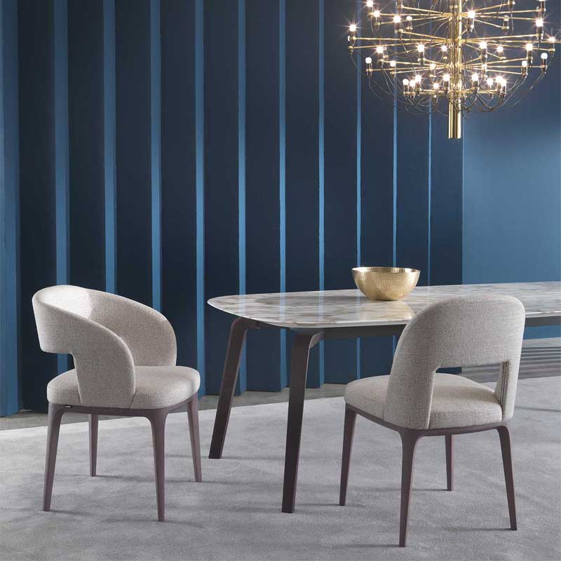 Luxury Bea Dining Chair Modern Italian Style for Villa