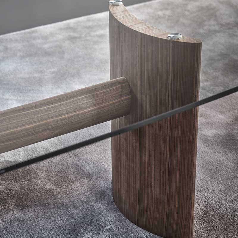 Luxury Beam Botte C Dining Table Modern Italian Style for Villa