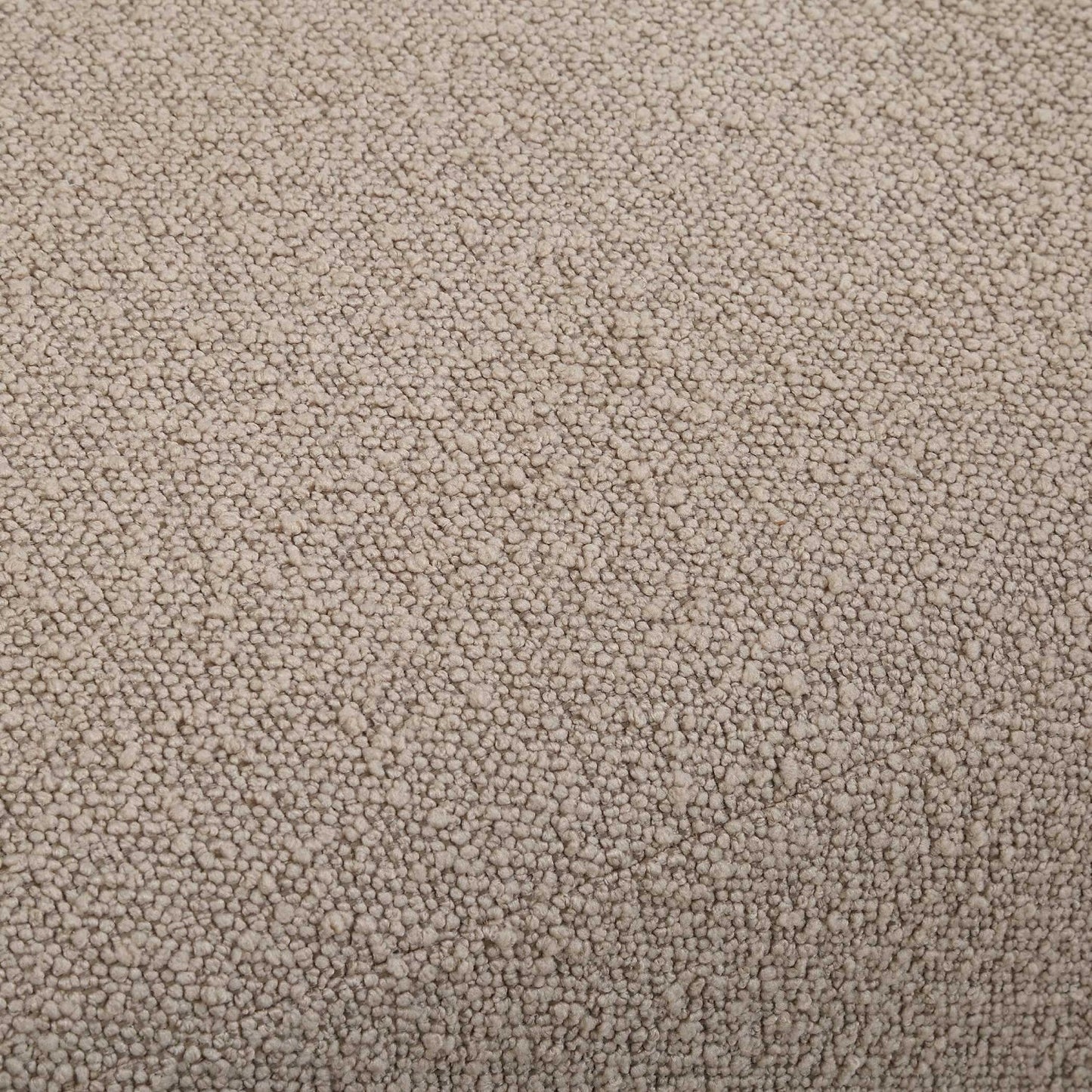 Luxury Beige Boucle Accent Chair European Style for Villa