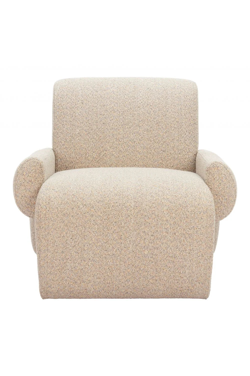 Luxury Beige Contemporary Accent Chair European Style for Villa