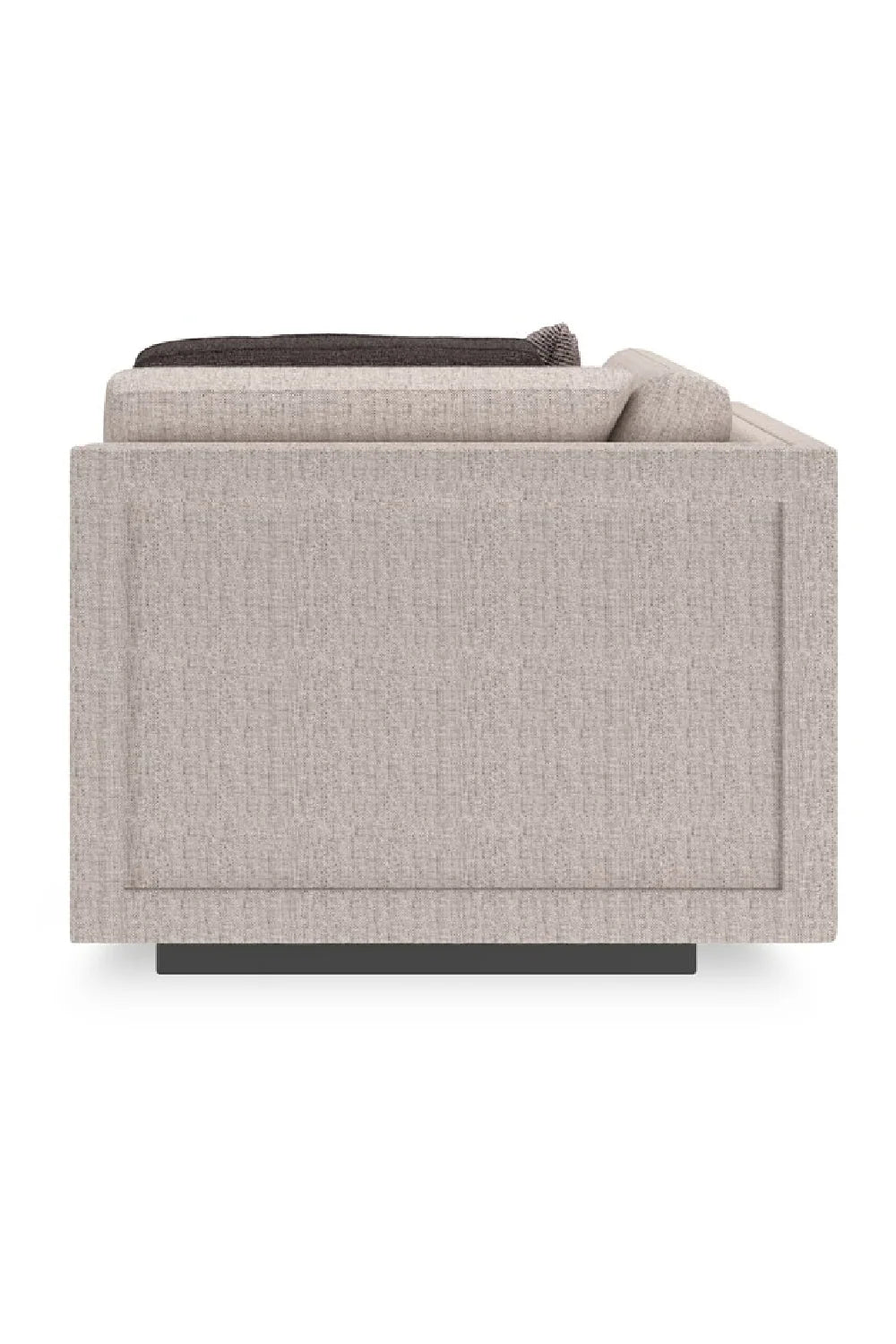 Luxury Beige Corner Sectional Sofa Modern Italian Style for Villa