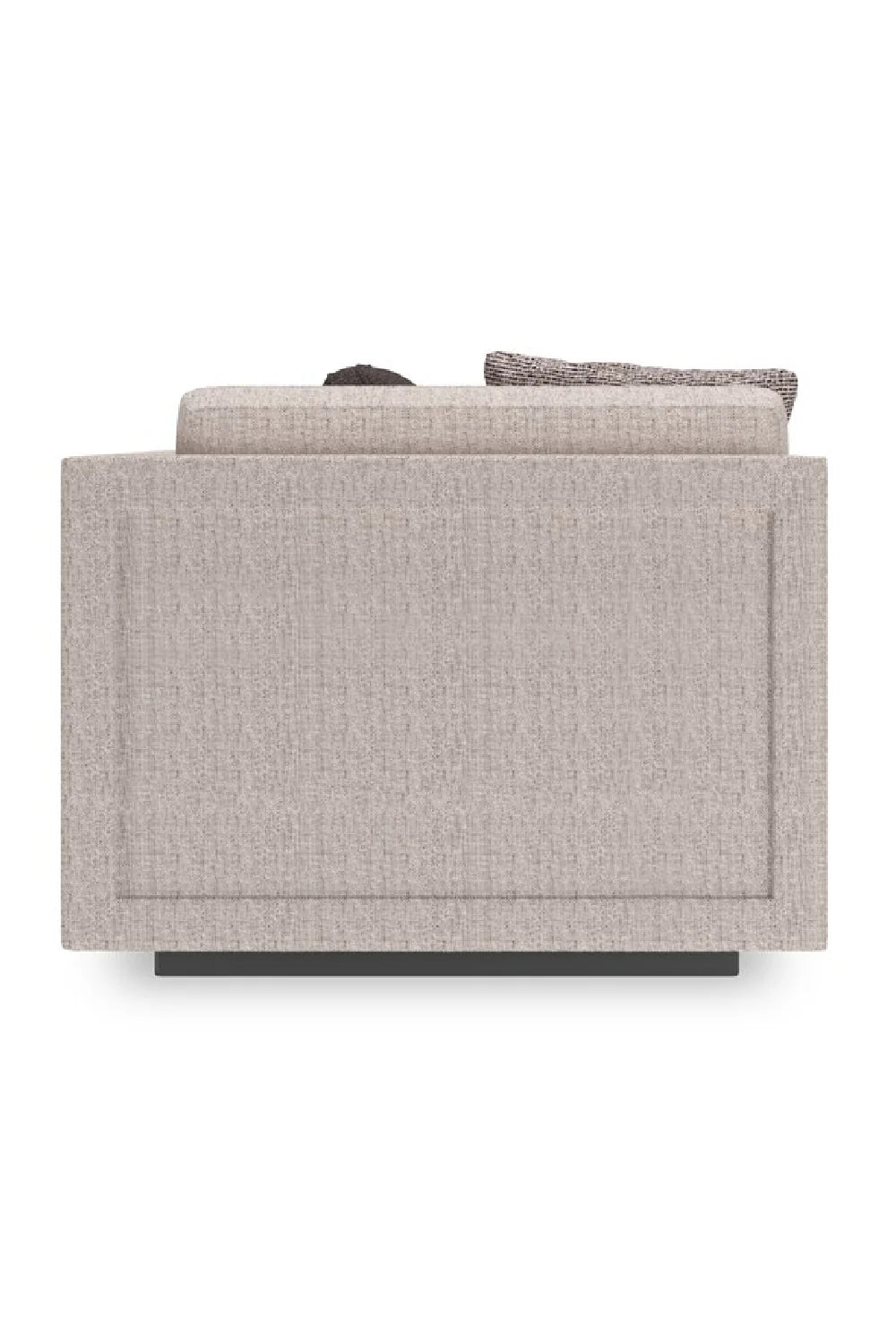 Luxury Beige Corner Sectional Sofa Modern Italian Style for Villa