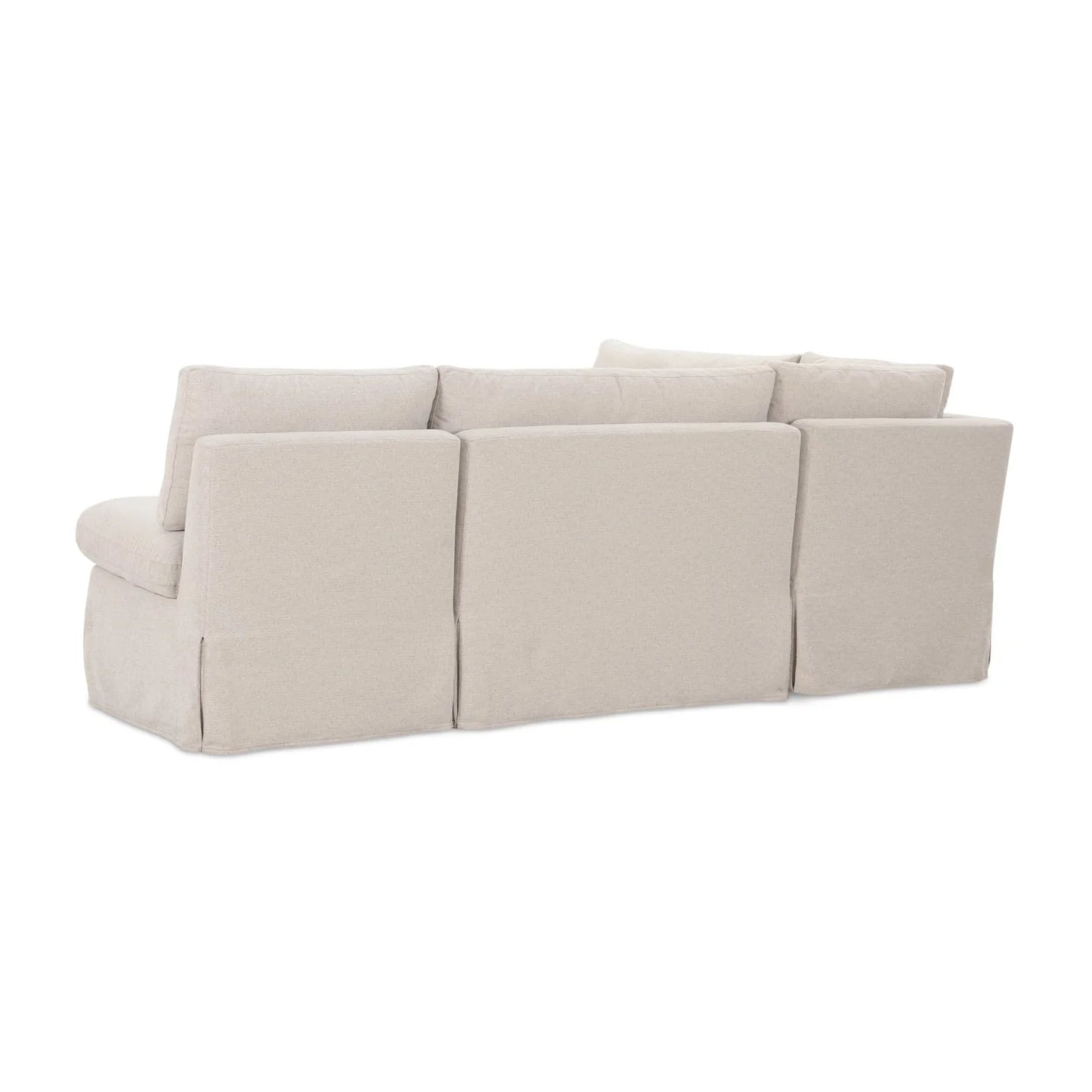 Luxury Beige Fabric L-Shaped Dining Banquette Modern Italian Style for Villa