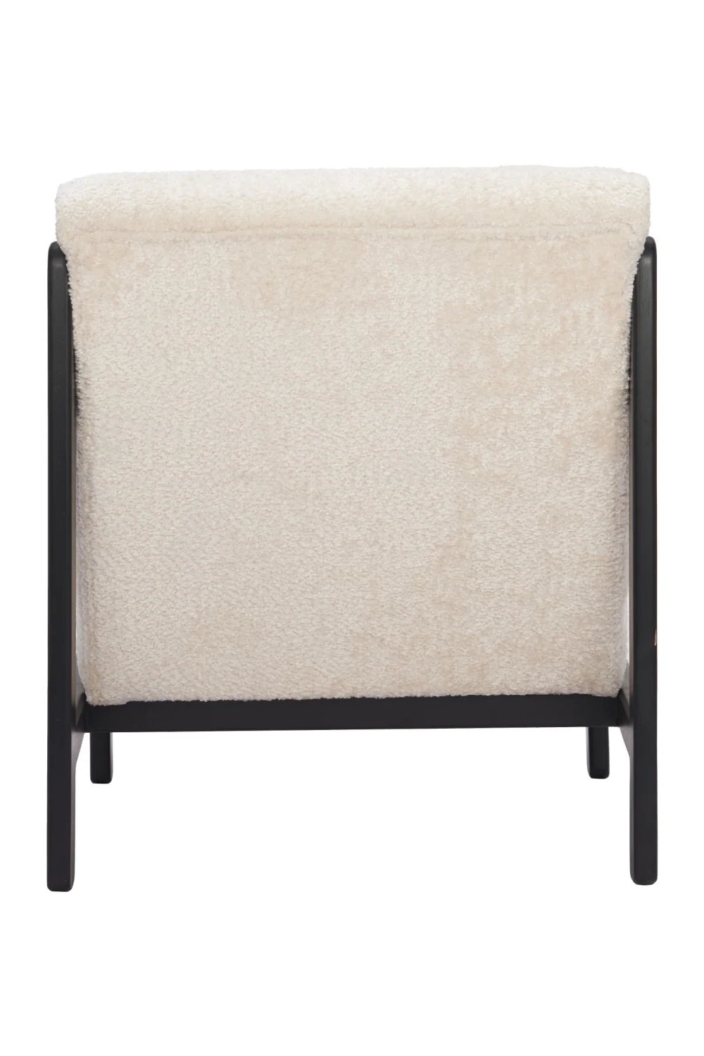 Luxury Beige Fabric Lounge Chair Modern Italian Style for Villa