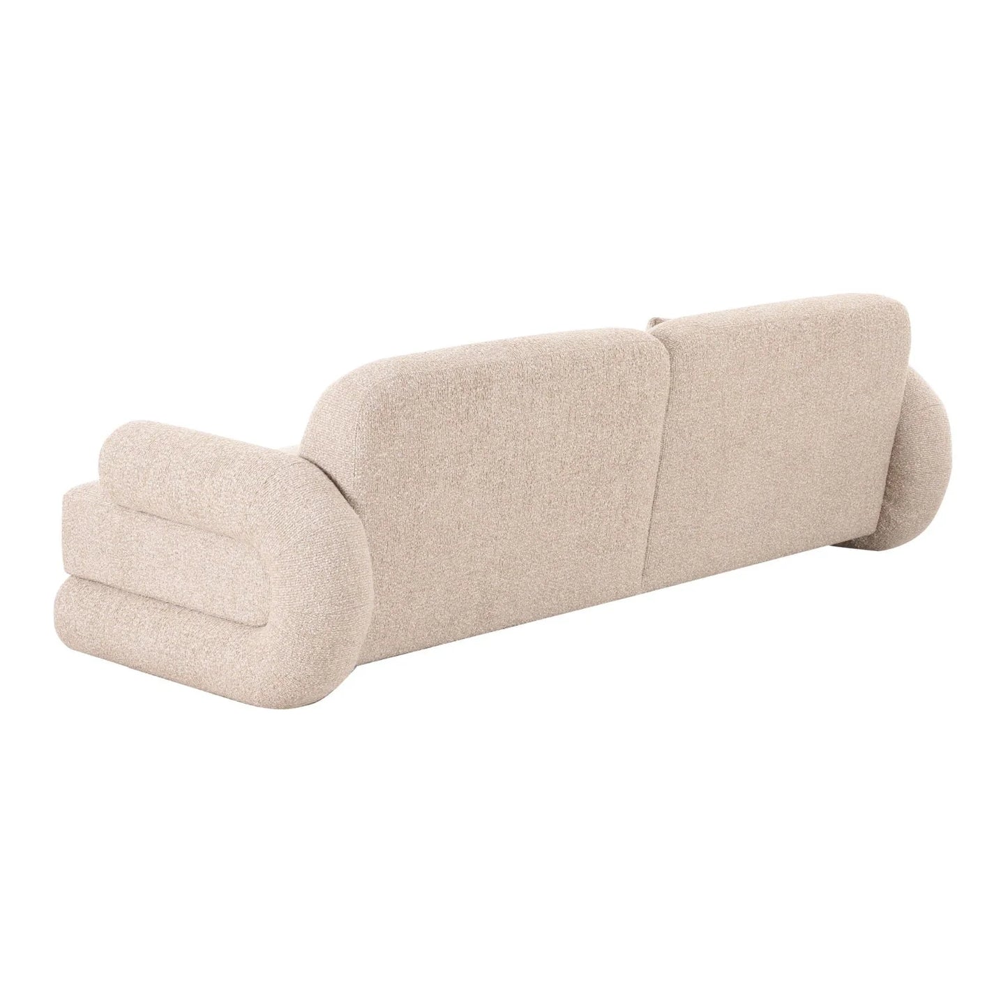 Luxury Beige Fabric Sofa Modern Italian Style for Villa