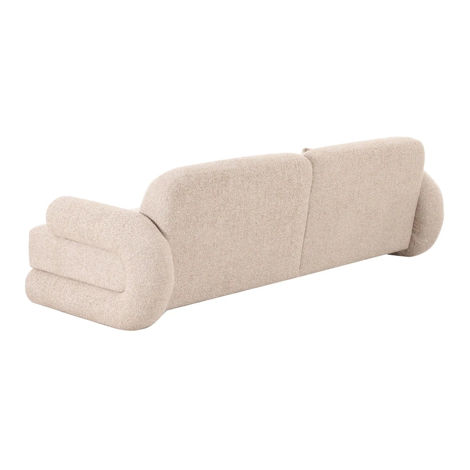 Luxury Beige Fabric Sofa Modern Italian Style for Villa