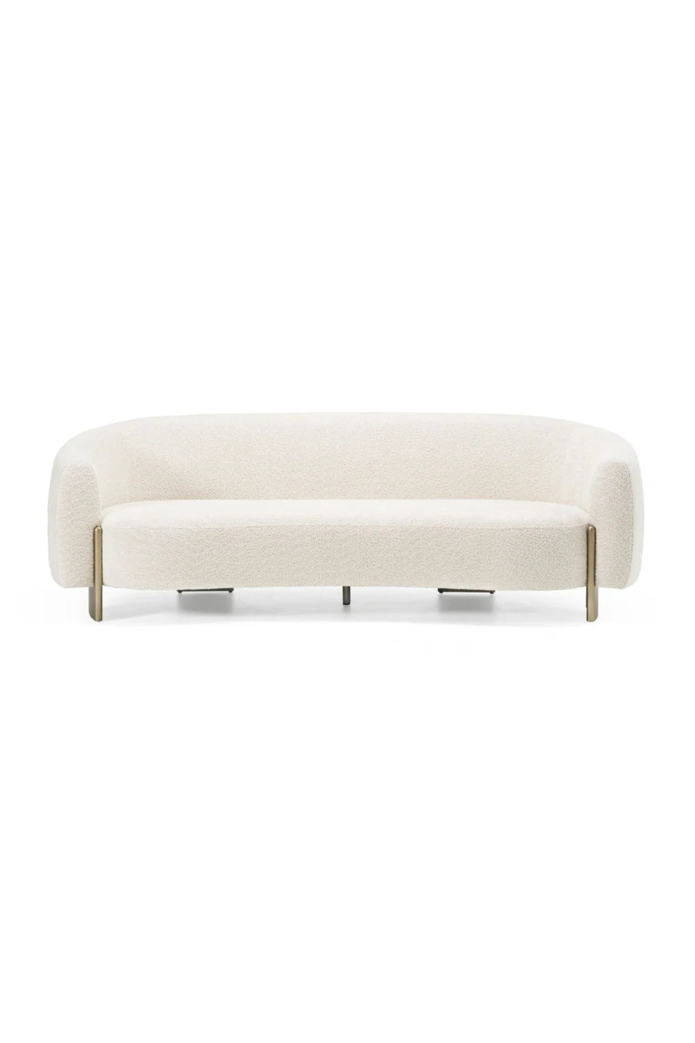 Luxury Beige Fabric Sofa Modern Italian Style for Villa