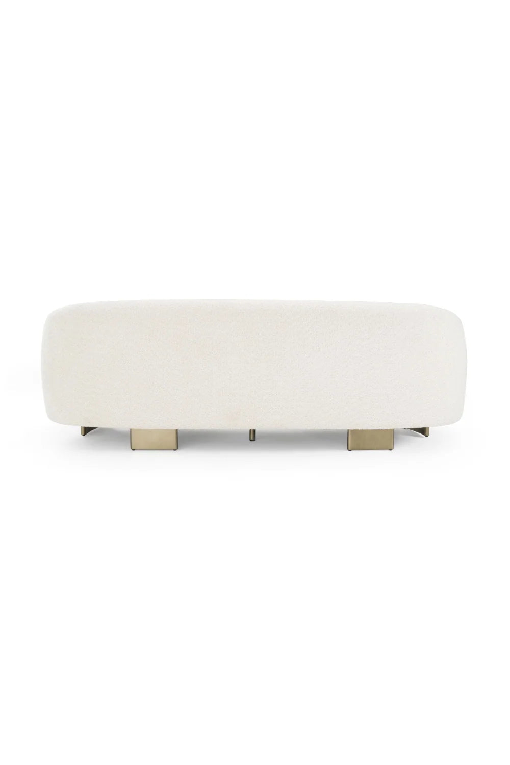 Luxury Beige Fabric Sofa Modern Italian Style for Villa