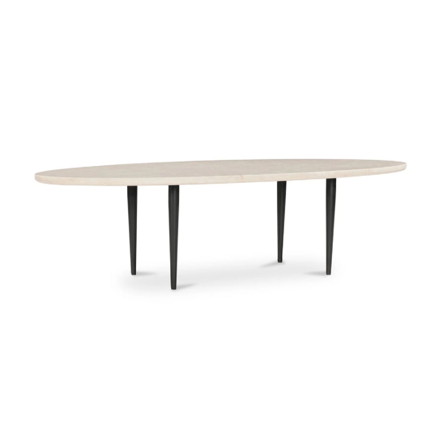 Luxury Beige Marble Coffee Table Modern Italian Style for Villa